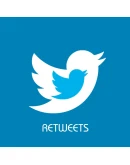 250 Живых Ретвитов в Твиттер Ретвиты дешево