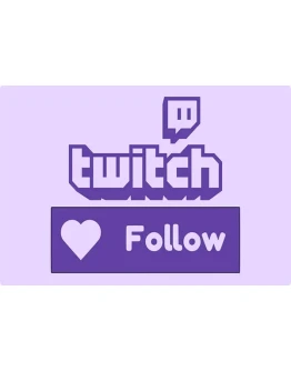500 Фолловеров на Ваш Twitch канал Твич
