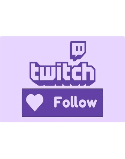 200 Фолловеров на Ваш Twitch канал Твич