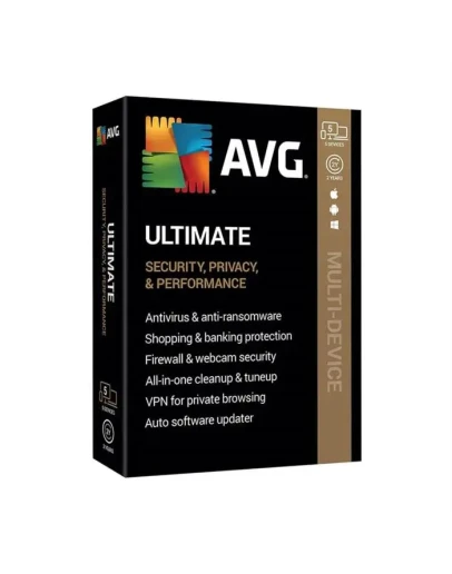 AVG Ultimate 2023 КЛЮЧ 1 ГОД 2 ПК + VPN + БОНУС