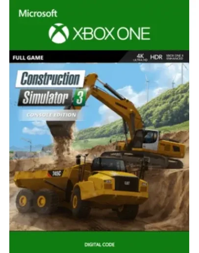 CONSTRUCTION SIMULATOR 3 - CONSOLE EDITION XBOXКЛЮЧ CONSTRUCTION SIMULATOR 3 - CONSOLE EDITION XBOXКЛЮЧ