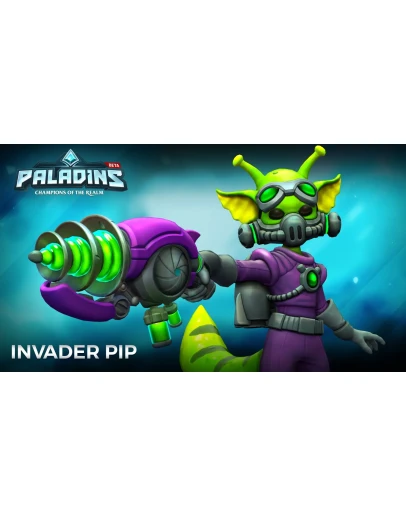 Paladins Пип Захватчик Skin Ключ ( PC / Xbox1 / PS4 )