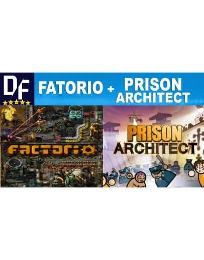 Factorio + Prison Architect STEAM аккаунт