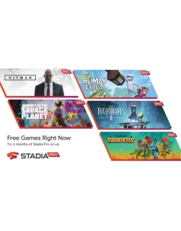 Google Stadia PRO 3 месяца + 1 дополнительный!