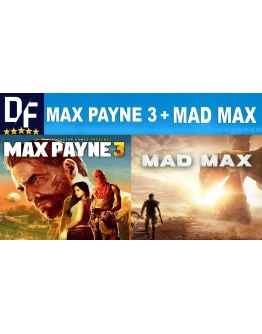 Max Payne 3 RU + Mad Max STEAM аккаунт + ПОДАРОК