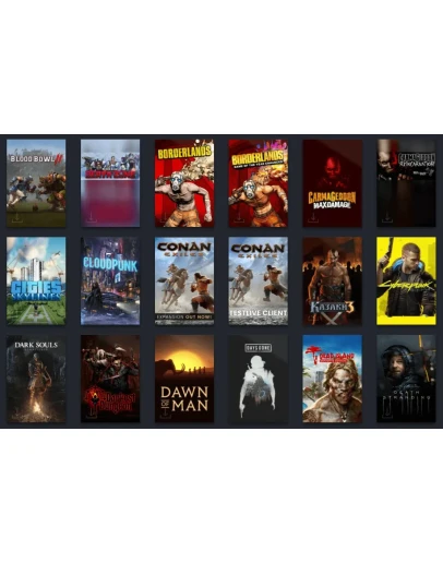 Steam аккаунт общего пользования 100+ игр