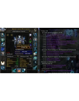 Аккаунт 2113 х100 Шаман Дреней(м) Альянс