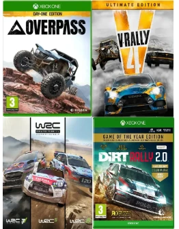 OVERPASS, WRC 7, V RALLY 4 XBOXАренда