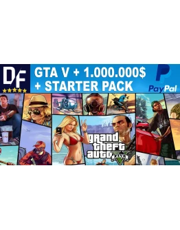 GTA V Premium +1.000.000+АВТО,ДОМ,ОРУЖИЕ+ПОЧТА