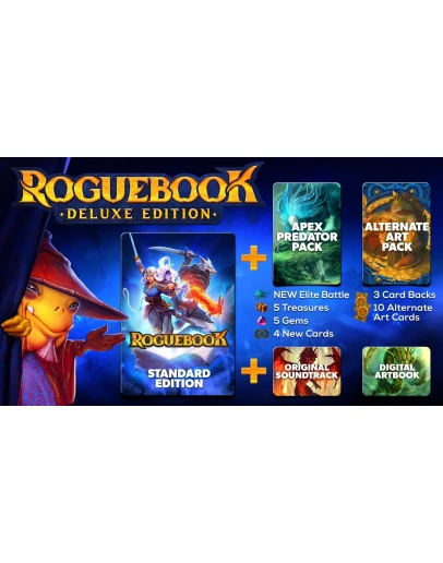 Roguebook Deluxe Edition Steam аккаунтRegion Free