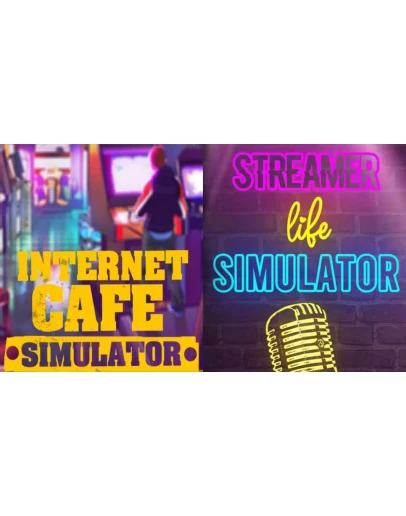 Streamer Life Simulator+Internet Cafe Simна 90 дней