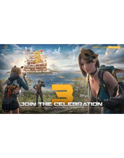 Ring of Elysium 3rd Anniversary Pack (skins + coins)