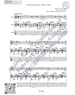 Unchained Melody (Вокал Гитара Ноты Табы)