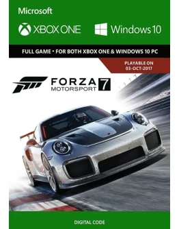 Forza Motorsport 7 XBOX ONE SERIES XS PC WIN 10 Ключ