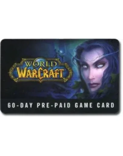World of Warcraft Time Card 60 дней Американская версия