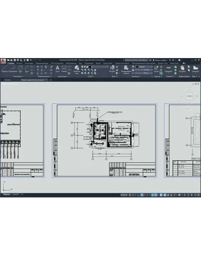 Проект закрытой автостоянки