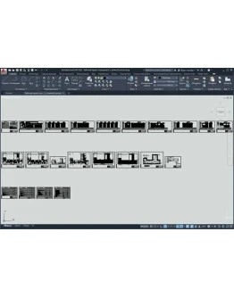 Рабочий проект освещения 2-х этажной школы