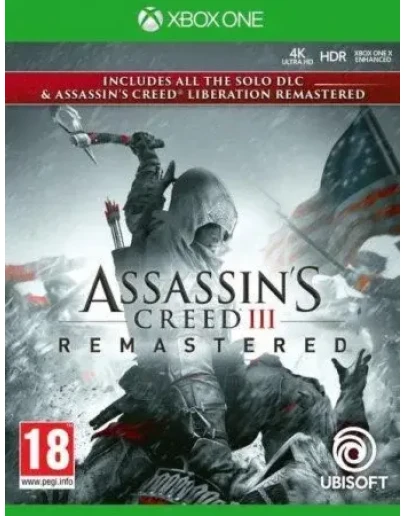 ASSASSIN'S CREED III REMASTERED XBOXКЛЮЧ+ПОМОЩЬ