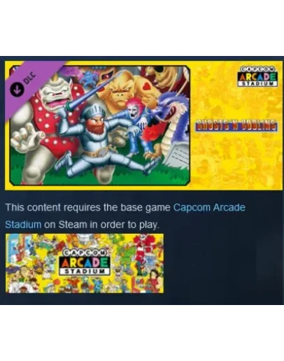 Capcom Arcade Stadium Ghosts 'n Goblins DLC GLOBAL Capcom Arcade Stadium Ghosts 'n Goblins DLC GLOBAL