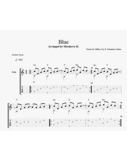 Blue - (Da ba dee da ba di)