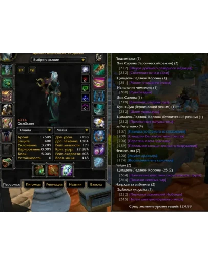 1793 x100 Шаман 4,7к гс (Альянс/Орда)