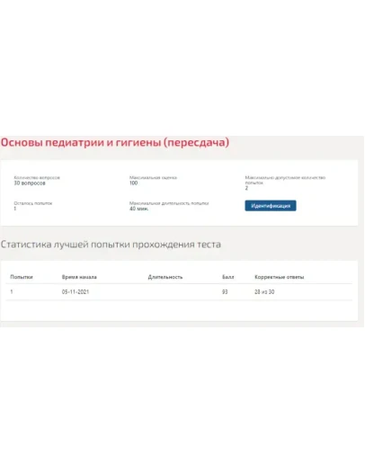 Основы педиатрии и гигиены.Тест Синергия 2021г 93балла