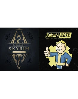 SKYRIM ANNIVERSARY EDITION + FALLOUT 4 G.O.T.Y XBOX