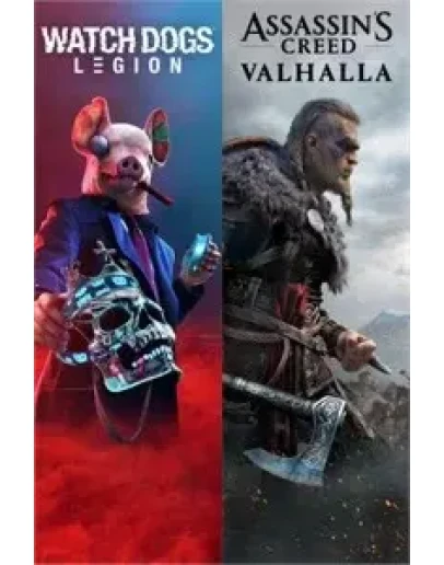Assassins Creed Valhalla + Watch Dogs Legion Xbox
