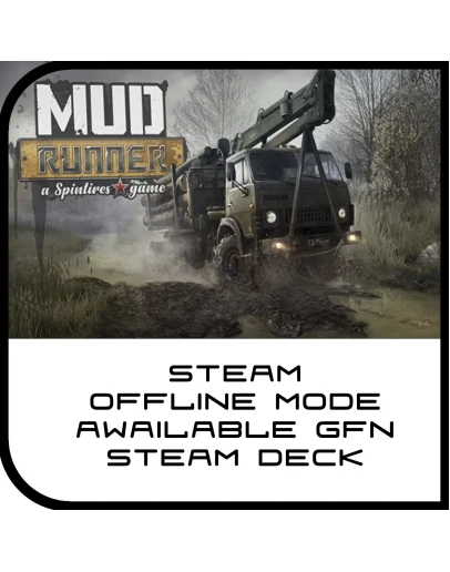 MudRunner Первая почта и смена данных, GFN Steam Deck