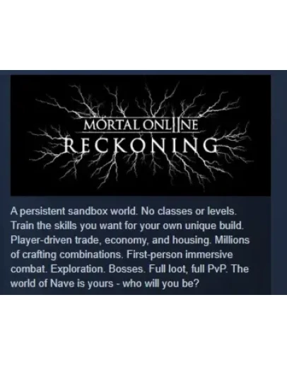 Mortal Online 2 АВТОДОСТАВКА STEAM РОССИЯ