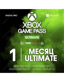 XBOX GAME PASS ULTIMATE 1 МЕСЯЦ / КЛЮЧ/ PC, XBOX