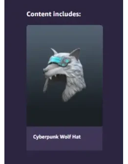 Roblox: Cyberpunk Wolf Hat Drop #1