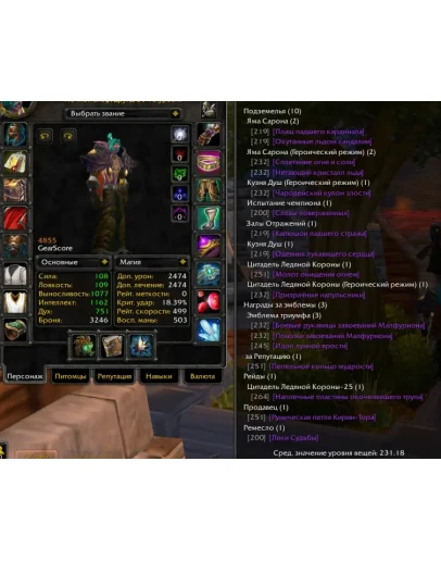 2264 x100 Друид 4,8к (Альянс)