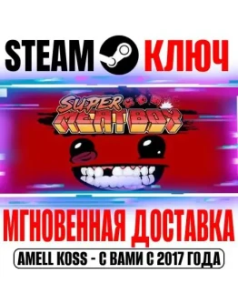 Super Meat Boy Steam Ключ РФ+Мир +Бонус