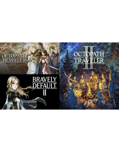 OCTOPATH TRAVELER I + II + Bravely Default II (STEAM)