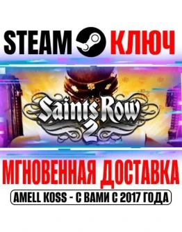Saints Row 2 Steam Ключ РФ+Мир +Бонус