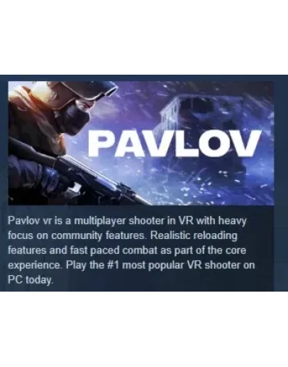 Pavlov VR АВТОДОСТАВКА STEAM РОССИЯ