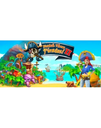 Match Three Pirates II STEAM KEY REGION FREE GLOBAL ROW