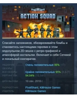 Door Kickers: Action Squad АВТОДОСТАВКА STEAM РОССИЯ Door Kickers: Action Squad АВТОДОСТАВКА STEAM РОССИЯ