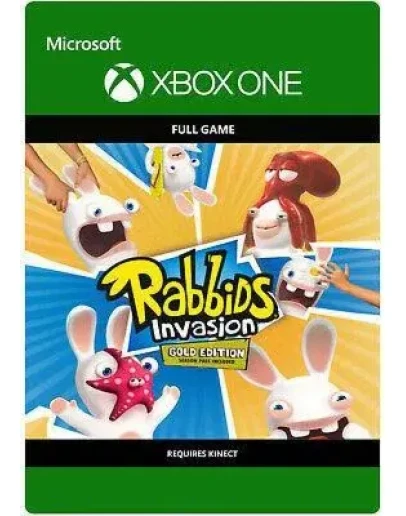 RABBIDS INVASION - GOLD EDITION XBOX KINECTКЛЮЧ