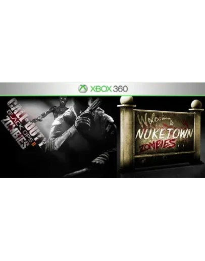COD Black Ops 2 + Nuketown 2025 XBOX 360 перенос