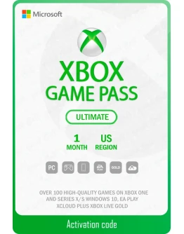 Xbox Game Pass ULTIMATE 1 Месяц US
