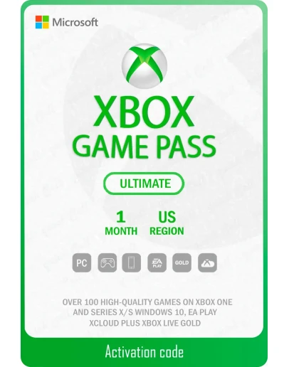 Xbox Game Pass ULTIMATE 1 Месяц US