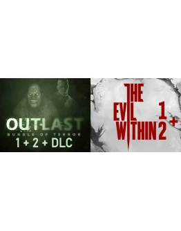 The Evil Within 1+2 + Outlast 1+2 +DLC STEAMна 90 дней