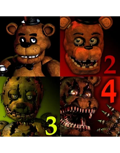 Five Night at Freddys 4 части iPhone iOS КЕШБЕК + 30