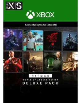 HITMAN WORLD OF ASSASSINATION DELUXE PACK XBOXКЛЮЧ