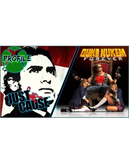 Duke Nukem Forever + Just Cause XBOX 360