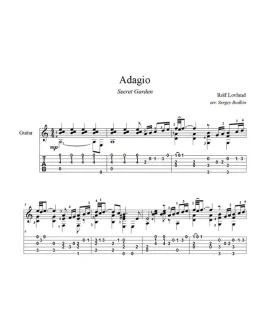 Adagio (Secret Garden) для гитары