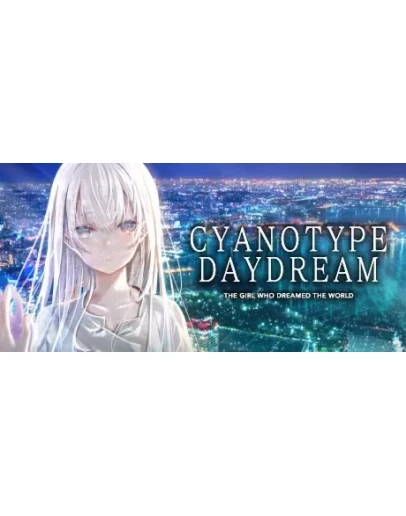 Cyanotype Daydream -The Girl Who Dreamed the World-