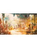 Cyanotype Daydream -The Girl Who Dreamed the World-